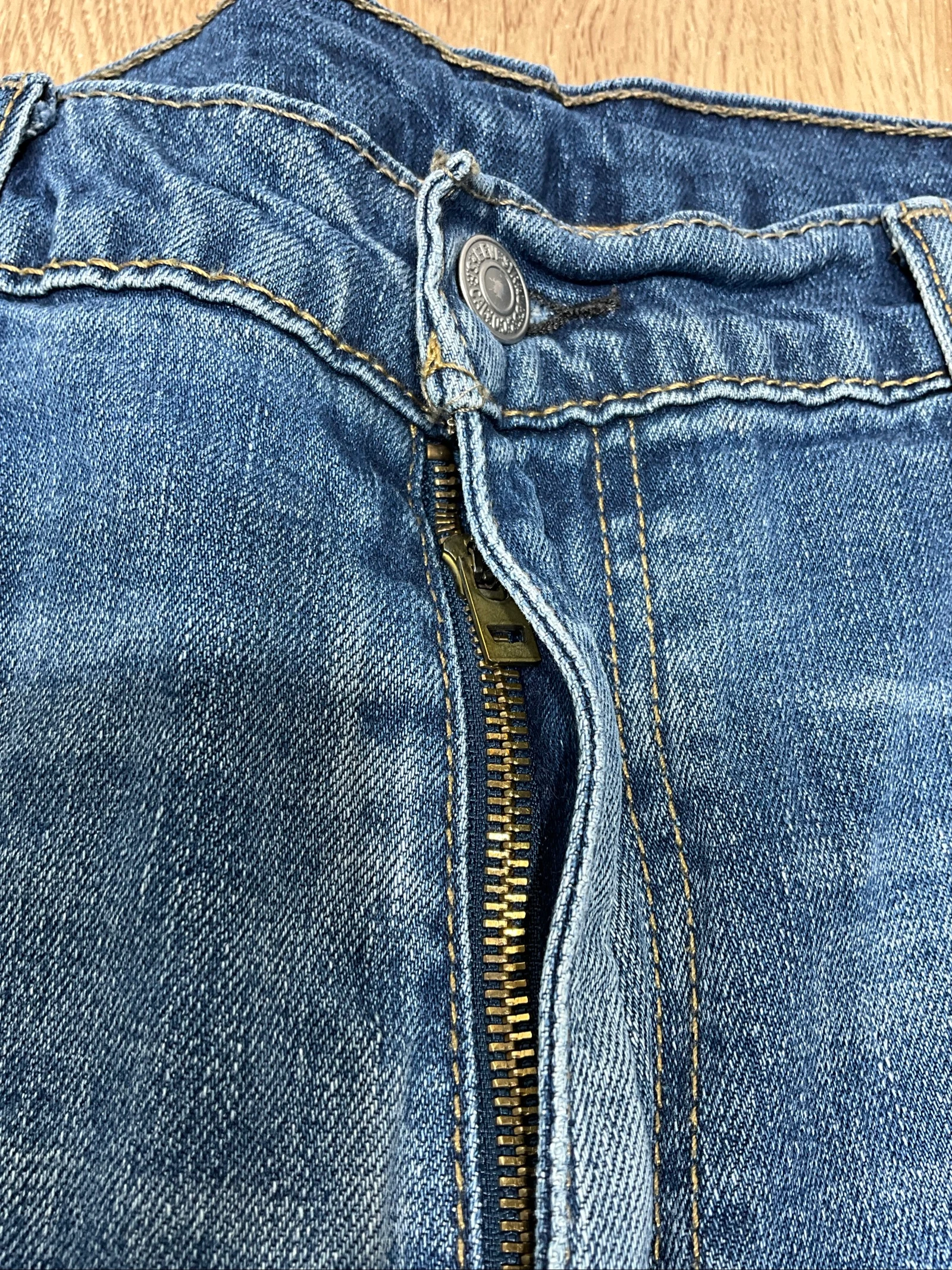 Jean Levi's Corte Recto W38 L32 Vintage 99% Algodón Azul lvh 256 – photo 5